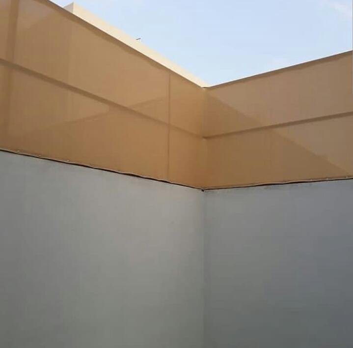 تركيب سواتر قماش - مظلات الرياض